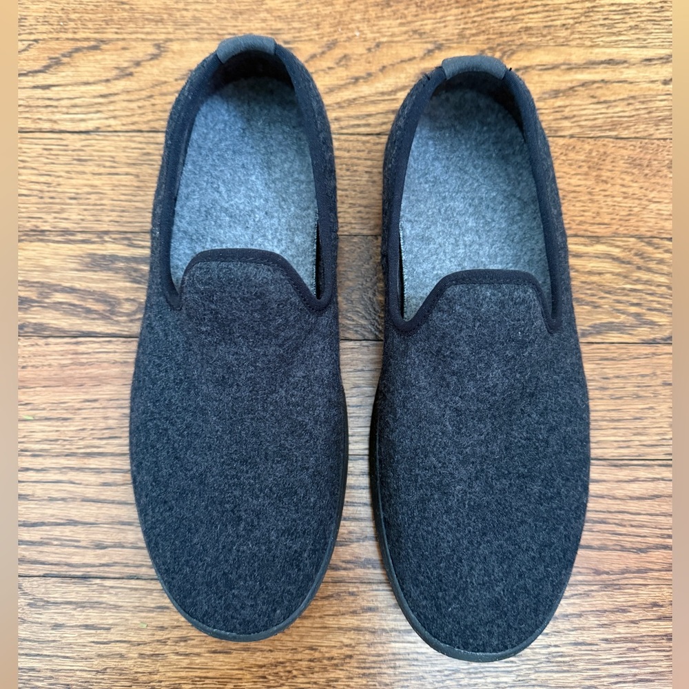 original Birdie’s Gray Wool Lounger loafer, slip-on loafer, Women’s 9